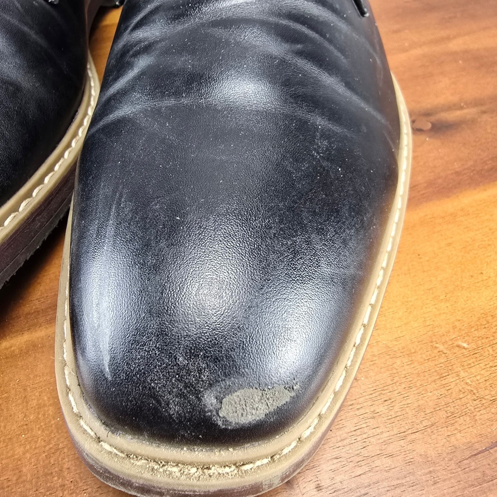 Nunn Bush Mens Dress Shoes Black Leather‎ Oxfords Lace Up Comfort Size 11.5M - Picture 4 of 14
